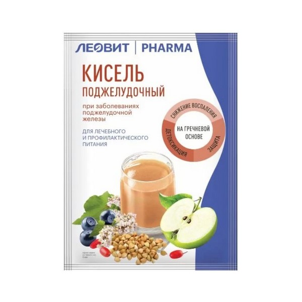 Леовит кисель поджелудочный
