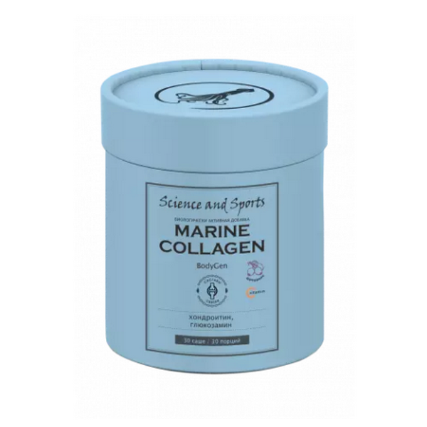 Science and sports морской коллаген для суставов и позвоночника с хондроитином (шиповник)