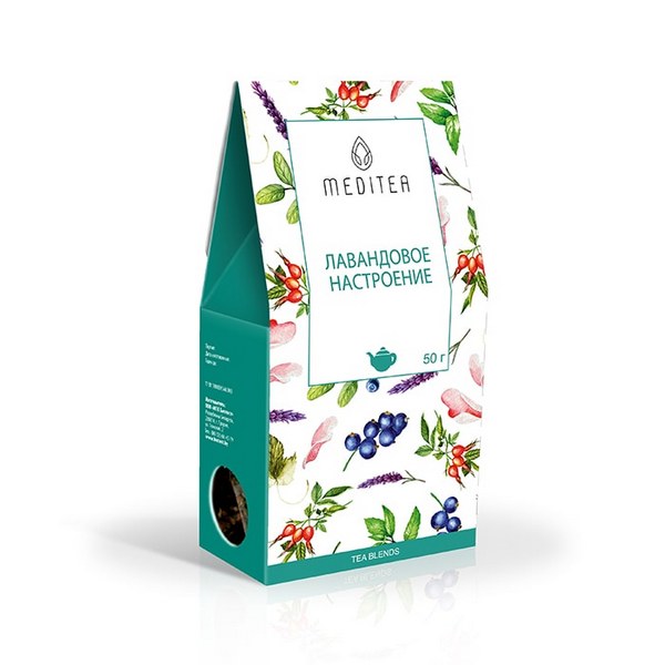 Чайный напиток Meditea Лавандовое настроение