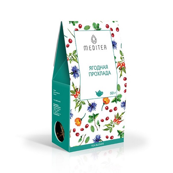 Чайный напиток Meditea Ягодная прохлада