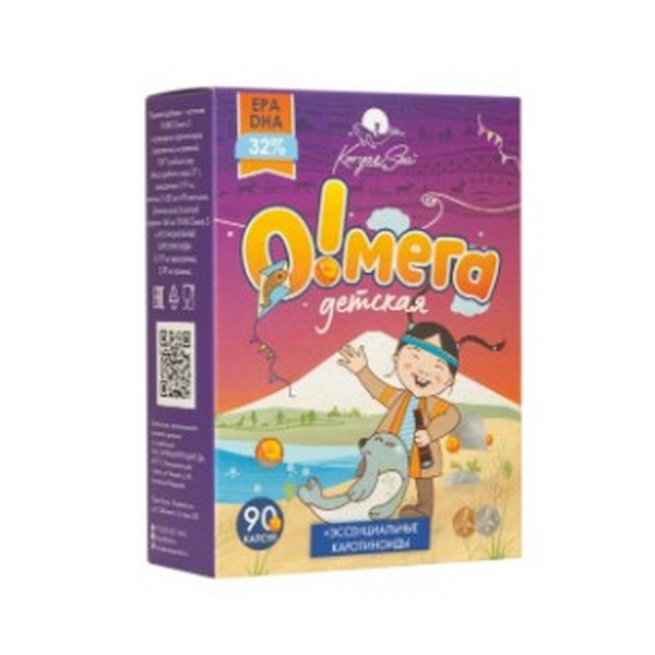 Омега-3 + эссенциальные каротиноиды детская