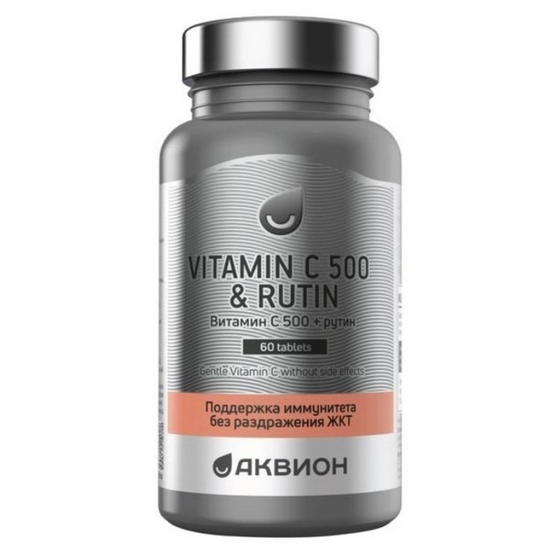 Аквион витамин С 500 с рутином