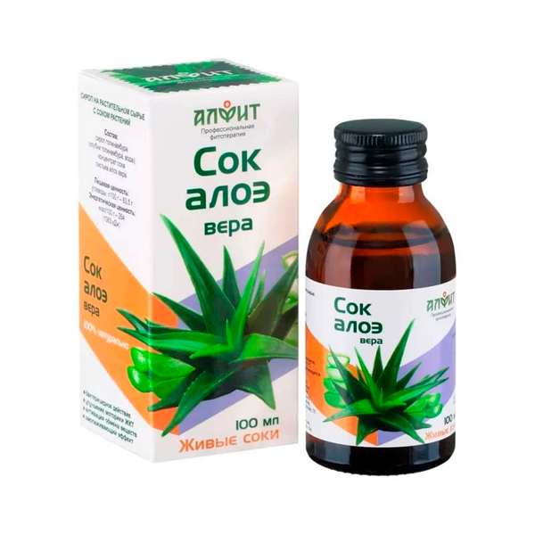 Алфит сок алоэ вера