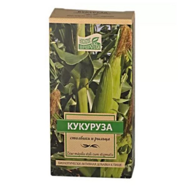 Кукурузы столбики с рыльцами