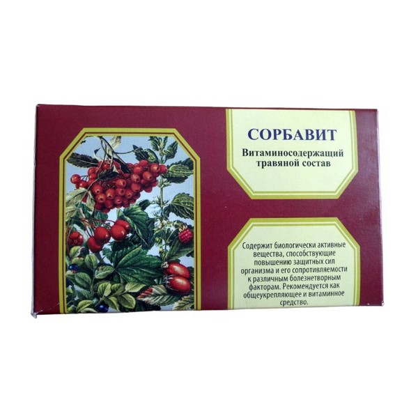 Сорбавит витаминосодержащий травяной состав