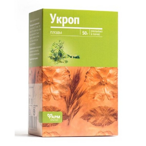 Укропа пахучего плоды