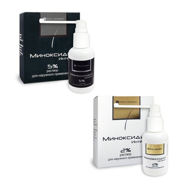 Миноксидил-интели раствор