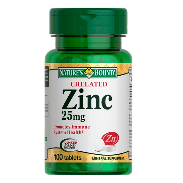 Хелат Цинка 25 мг