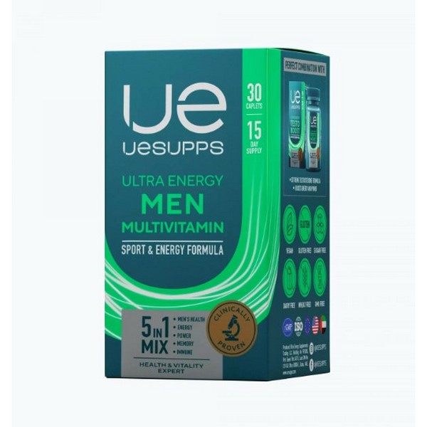 УЕСАППС Ультра энерджи мен мультивитамин формула