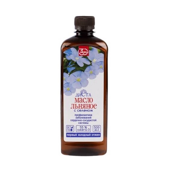 Льняное масло с селеном