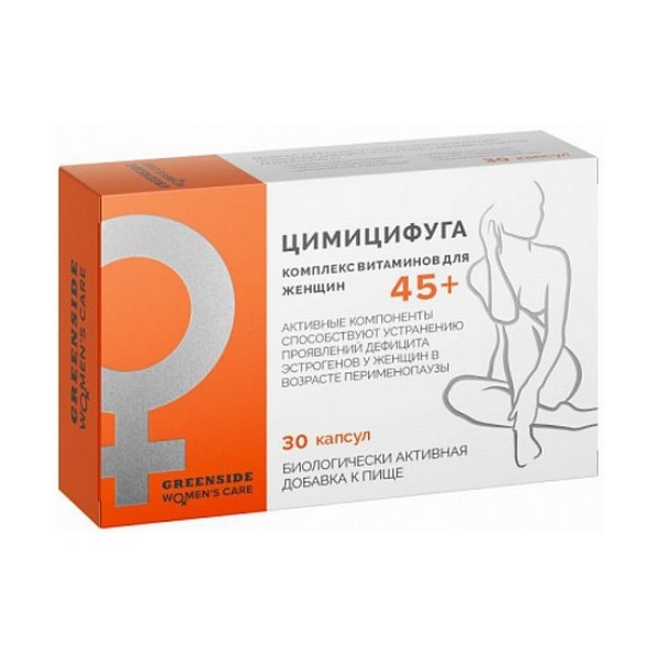 Цимицифуга с комплексом витаминов для женщин 45+