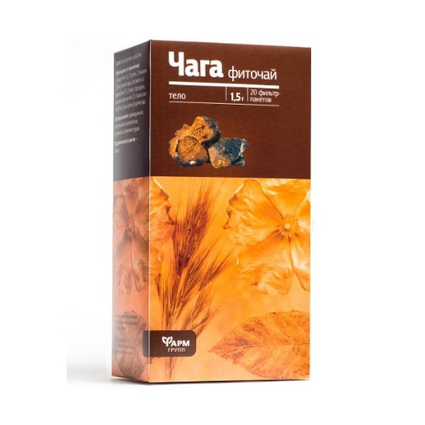 Чайный напиток чага фильр-пакет