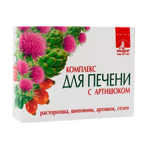 Комплекс для печени с артишоком Биокор