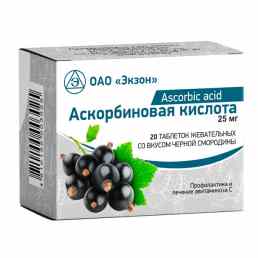 Аскорбиновая кислота с сахаром