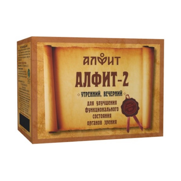 Алфит 2 для улучшения зрения