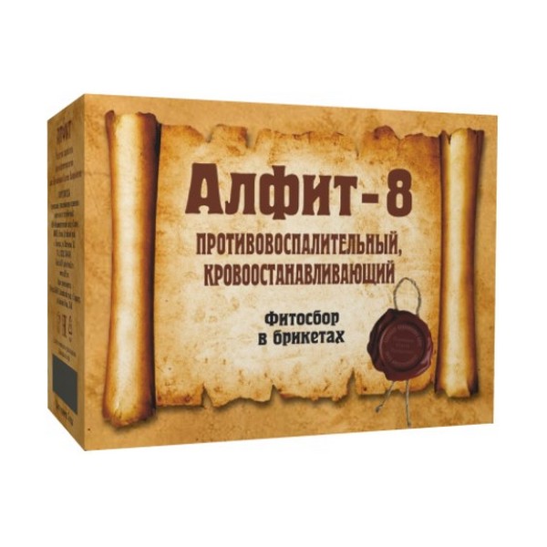 Алфит 8 противовоспалительный кровоостанавливающий