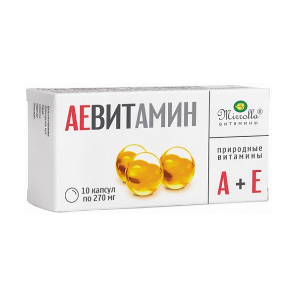 Ае витамин мирролла с природными витаминами