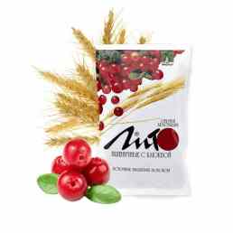 Отруби пшеничные с клюквой