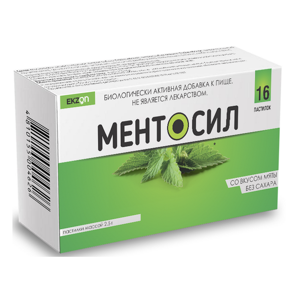 Ментосил без сахара