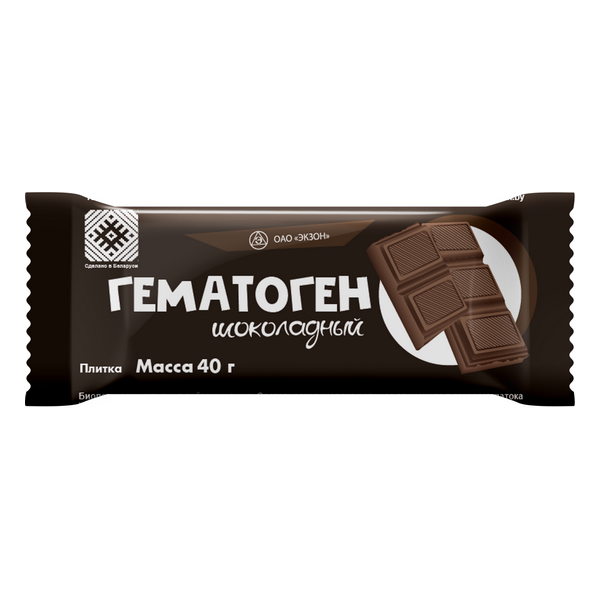 Гематоген шоколадный