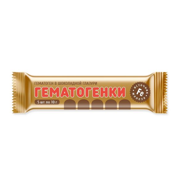 Гематогенки гематоген в темной (шоколадной) глазури