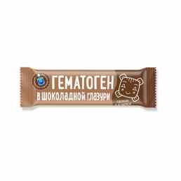 Гематоген в темной (шоколадной) глазури