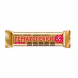 Гематогенки гематоген с клюквой в темной (шоколадной) глазури