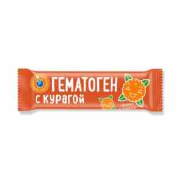 Гематоген с курагой