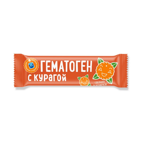 Гематоген с курагой