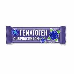 Гематоген с черносливом