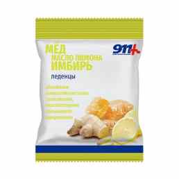 911 мед, имбирь с витамином с