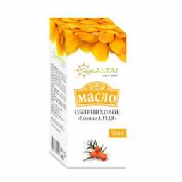 Облепиховое масло солнце алтая