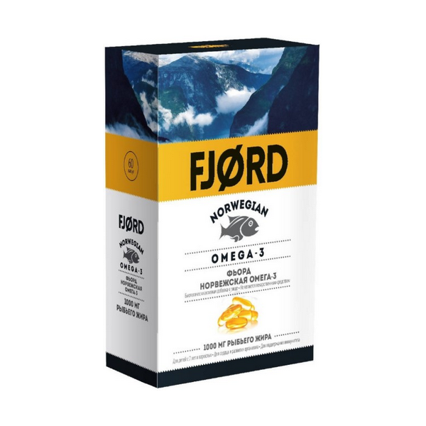 Фьорд норвежская омега-3