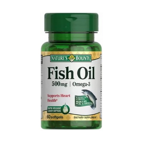 Рыбий жир 500 мг омега-3