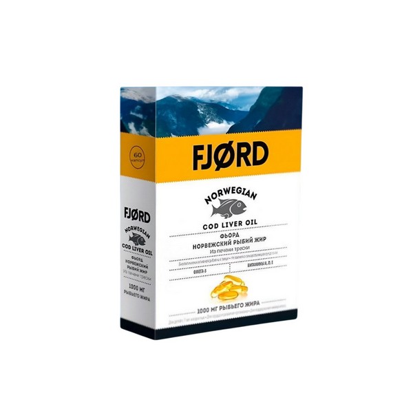 Фьорд норвежский рыбий жир