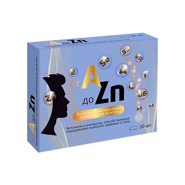 Витаминный комплекс a-zn для мужчин