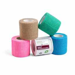 Бинт эластичный компрессионный когезивный нетканый