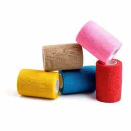 Бинт эластичный компрессионный когезивный нетканый