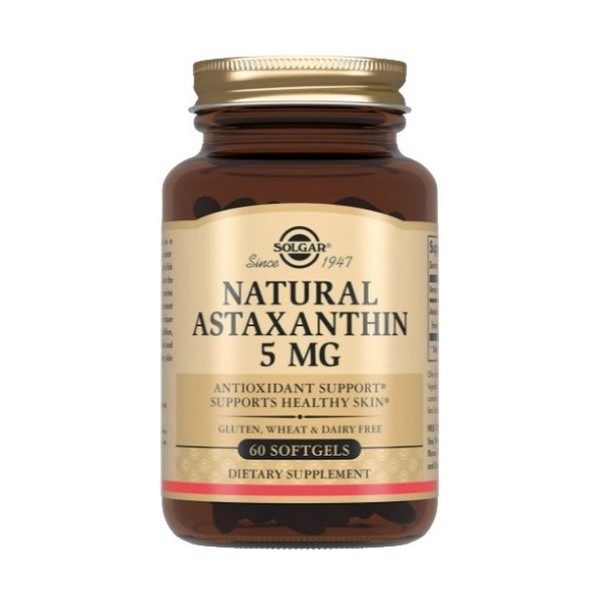 Астаксантин 5 мг из микроводоросли