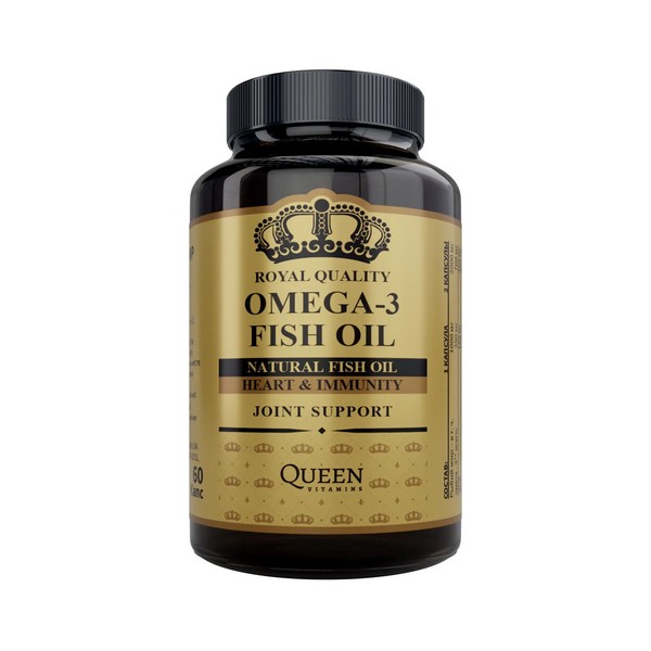 Квин омега-3 рыбий жир 1000 мг