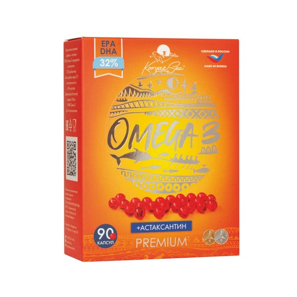 Омега-3 + астаксантин