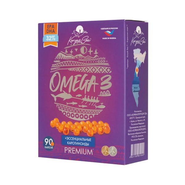 Омега-3 + эссенциальные каротиноиды