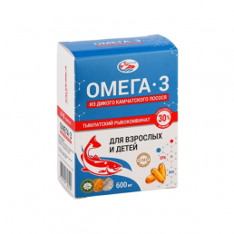 Омега-3 из дикого камчатского лосося