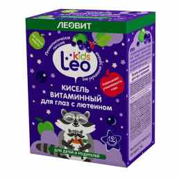 Леовит кисель витаминный для глаз с лютеином