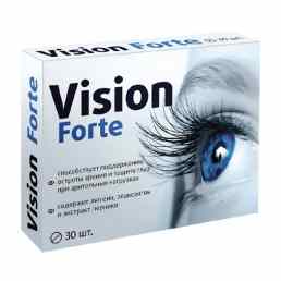 Вижн форте комплекс с лютеином, зеаксантином и экстрактом черники