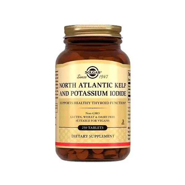 Йод из бурых водорослей и йодида калия