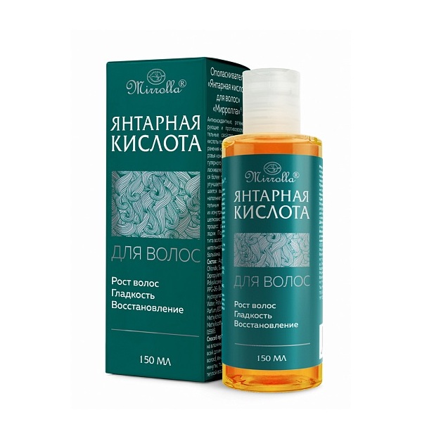 Янтарная кислота для волос