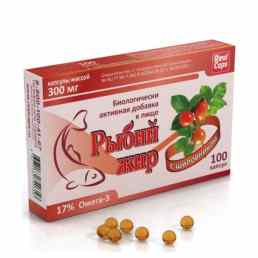 Рыбий жир с шиповником