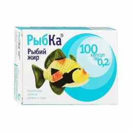 Рыбий жир рыбка