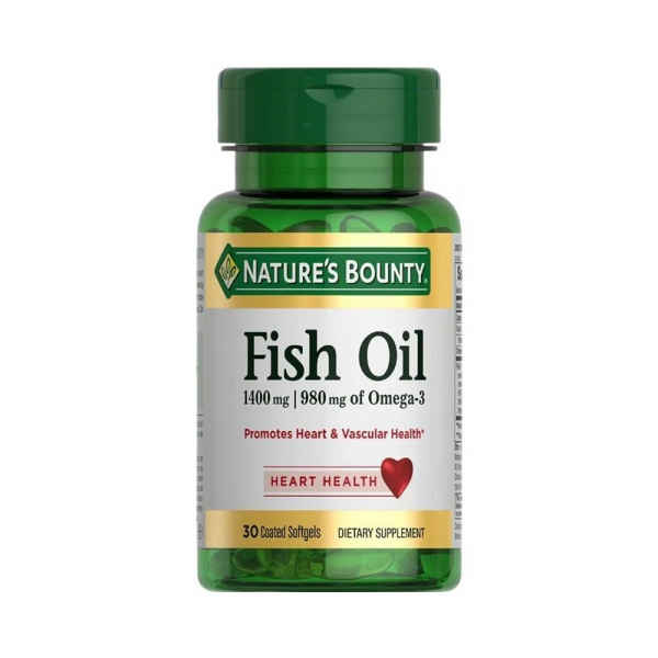 Рыбий жир 1400 мг+омега-3 980 мг